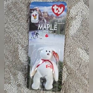 TY Beanie Babies McDonalds Internationa - Maple The Bear